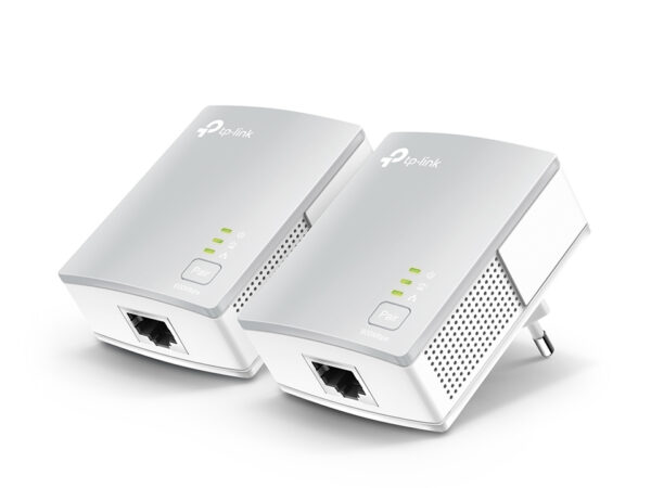 TP-LINK TL-PA4010KIT - Bridge - HomePlug AV (HPAV) - an Wandsteckdose anschließbar (Packung von 2) (TL-PA4010KIT)