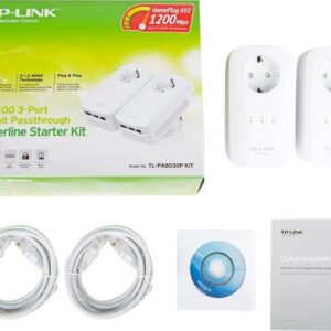 tp-link TL-PA8030P KIT AV1200 Powerline Starter Kit Netzwerk-Adapter