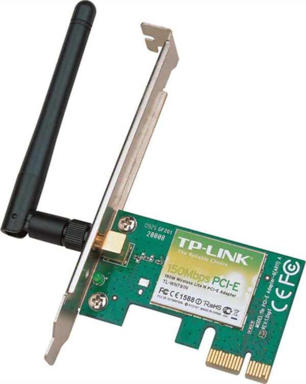 TP-Link TL-WN781N Wireless Lite N - Netzwerkkarte - PCI Express x1 - 802