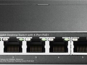 TP-LINK TL-SG1005LP - V1 Netzwerk Switch 5 Port 10 / 100 / 1000MBit/s PoE-Funktion