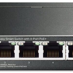 tp-link TL-SG105PE 5-Port Gigabit (4x PoE) L2 Smart Switch Netzwerk-Switch