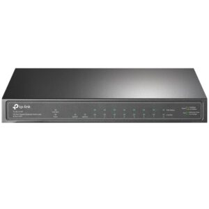 tp-link TL-SG1210P Netzwerk-Switch (10-Port-Gigabit-Desktop-Switch mit 8 PoE+ Ports