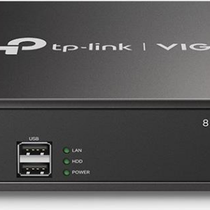 TP-LINK VIGI NVR1008H - 8 Kanäle - 1920 x 1080 Pixel - 4 Kanäle - 1080p - 1920 x 1080 - 1280 x 720 - 1440 x 900 - 1280 x 1024 - 80 Mbit/s (VIGI NVR1008H)