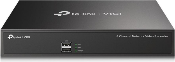 TP-LINK VIGI NVR1008H - 8 Kanäle - 1920 x 1080 Pixel - 4 Kanäle - 1080p - 1920 x 1080 - 1280 x 720 - 1440 x 900 - 1280 x 1024 - 80 Mbit/s (VIGI NVR1008H)