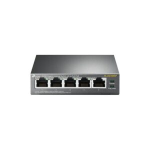 tp-link TL-SG1005P 5-Port Gigabit Desktop Switch 4-PoE Netzwerk-Switch