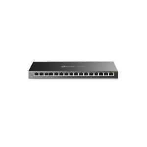 tp-link TL-SG116E - Unmanaged Pro-Switch mit 16 Gigabit-Ports Netzwerk-Switch