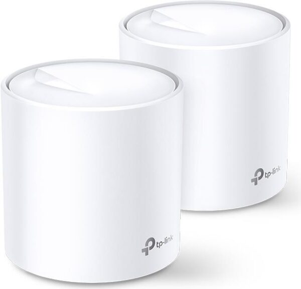 TP-Link Deco X60 - WLAN-System (2 Router) - Netz - GigE