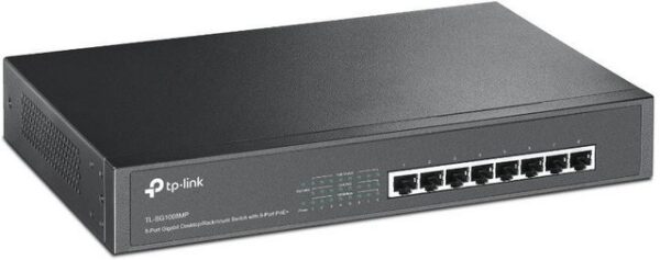 tp-link TL-SG1008MP 8-Port Gigabit PoE+ Switch Netzwerk-Switch