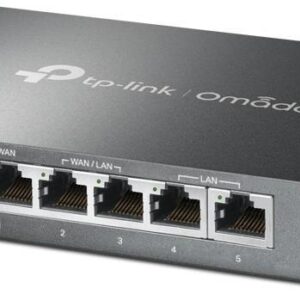 TP-LINK ER605 Omada Gigabit Multi-WAN VPN Router 1× Gigabit WAN 2× Gigabit WAN/LAN 2× Gigabit LAN 1x USB 2.0 VPN (ER605)