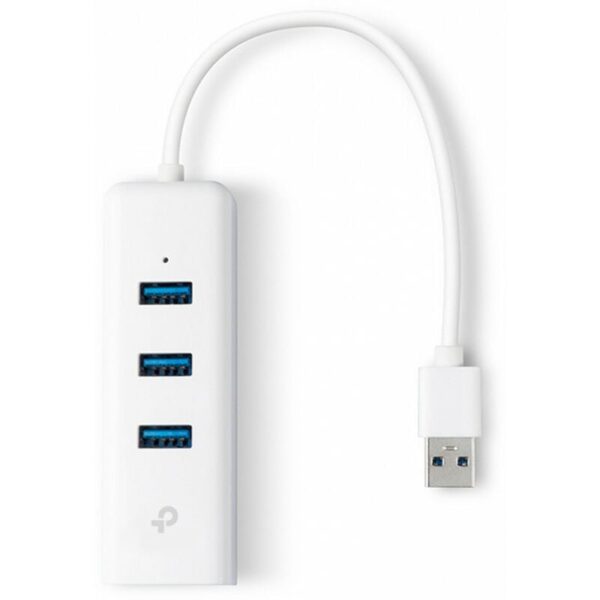 Tp-link - UE330 Gigabit Ethernet + 3-Port usb hub USB3.0 Adapter (UE330)