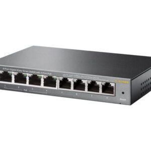 tp-link TP-LINK 8-Port Gigabit Easy Smart Switch with 4-Port PoE+ Netzwerk-Switch