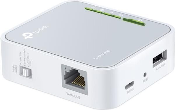 TP-Link TP-LINK - Wireless Router - 4-Port-Switch - 802,11a/b/g/n/ac (TL-WR902AC)