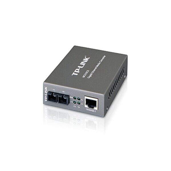 TP-Link MC210CS Gigabit Ethernet Media Converter - Grijs