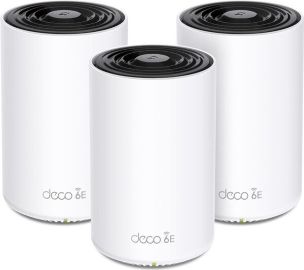 TP-Link Deco XE75 Pro (3-pack) - Weiß - Intern - Mesh-System - 670 m² - FCC: