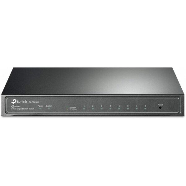 tp-link TL-SG2008 - Smart Switch - schwarz Netzwerk-Switch