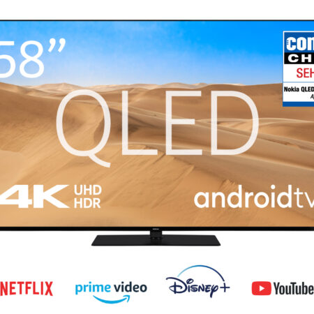 Nokia Nokia 58" 4K UHD QLED Smart TV mit Android TV