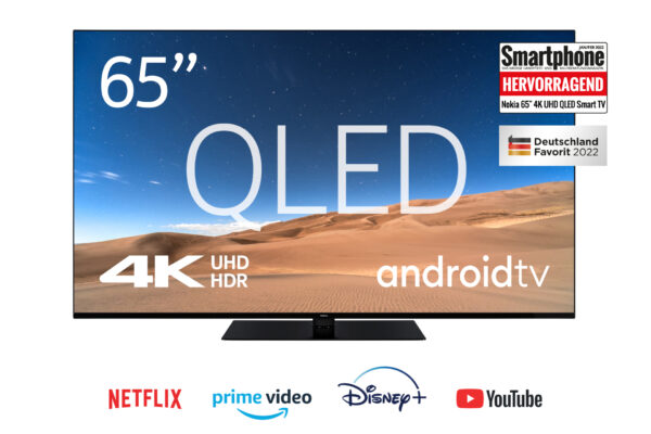 Nokia 65" 4K UHD QLED Smart TV mit Android TV