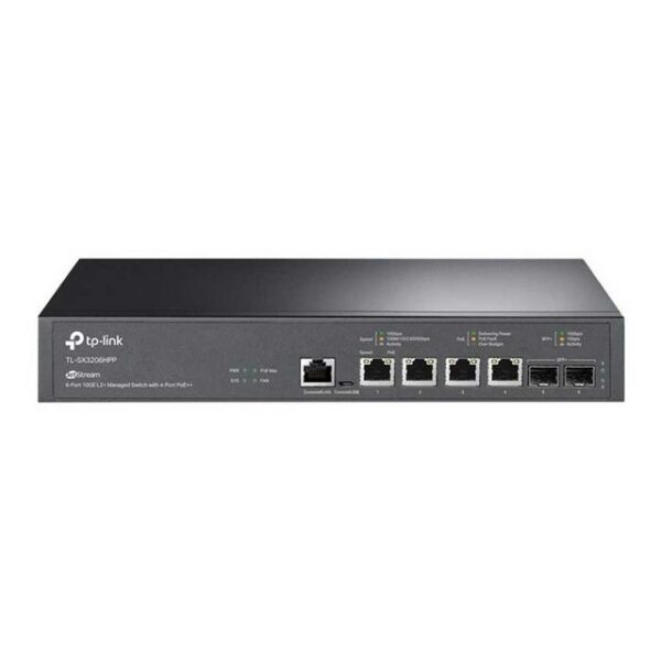 tp-link TL-SX3206HPP Managed Switch 4-Port WLAN-Router