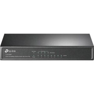 tp-link 8-Port-10/100M-Desktop-PoE-Switch Netzwerk-Switch (PoE-Funktion)