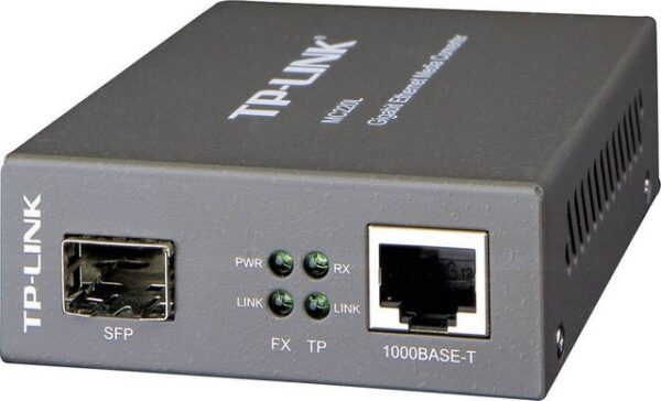 tp-link TP-LINK 10/100/1000 Mbps RJ45 to 1000 Mbps SFP Slot Supporting Mini... Computer-Kabel