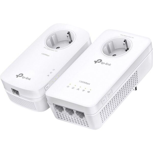 tp-link TP-LINK AV1300-AC1200-Gigabit-WLAN-Powerline-KIT Powerline WLAN Starte Reichweitenverstärker