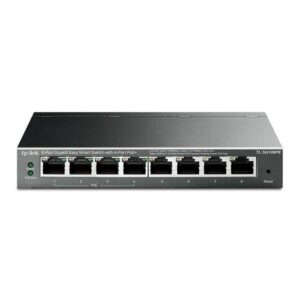 tp-link TL-SG108PE 8-Port-Gigabit-Smart-Switch 4 PoE Netzwerk-Switch (bis zu 15