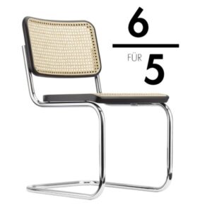 THONET S 32 V | Buche schwarz gebeizt | Stahlrohr-Freischwinger | Gestell ver...4066962001802