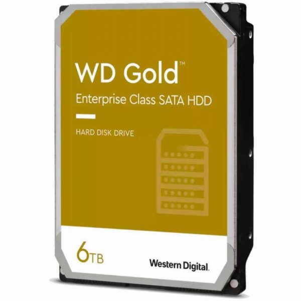 Western Digital Gold, 3.5 Zoll, 6000 GB, 7200 RPM