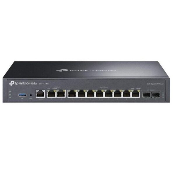 tp-link ER7412-M2 - Omada Mehr-Gigabit-VPN-Router Netzwerk-Switch