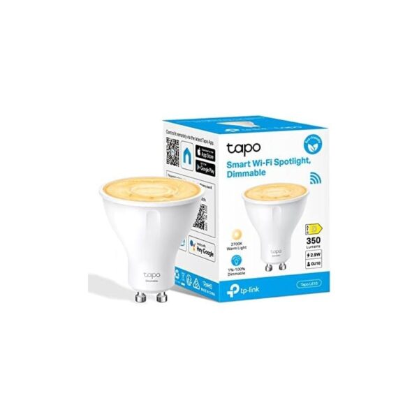 Tp-link - Tapo L610 Wi-Fi Smart Bulb White 2