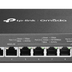 TP-LINK ER7212PC 3-in-1 Gigabit VPN Router 2x 1GE SFP WAN/LAN 1x 1GE WAN 1x 1GE WAN/LAN 8x 1GE RJ45 (ER7212PC)