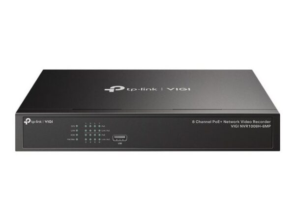 tp-link TP-LINK IPCam VIGI NVR1008H-8MP Channel PoE Network Video R. IP-Überwachungskamera