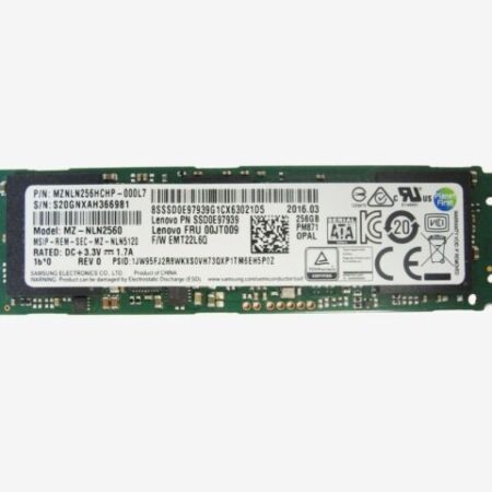 256GB SSD M.2 2280 PCIe MZ-VLW2560 00UP436 SSS0L25044 MZVLW256HEHP-000L7