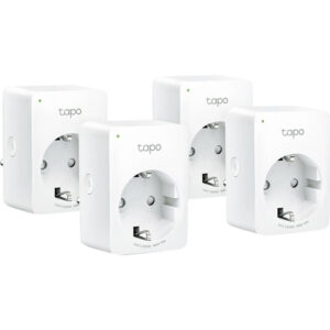 Tp-link - Tapo P100(4-pack) V1.2 Tapo P100(4-pack) V1.2 Bluetooth Funk-Steckdosen-Set 4teilig