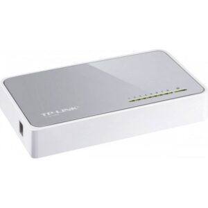 tp-link TP-Link TL-SF1008D 8-Port Switch Weiss Netzwerk-Switch (Green IT Energieeinsparung)