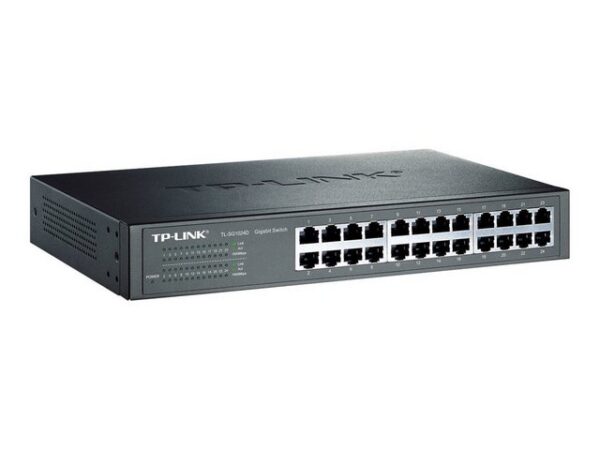 tp-link TP-LINK 24-Port Gigabit Switch Unmanaged 13" Netzwerk-Switch