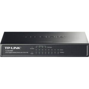 tp-link TP-Link TL-SG1008P 8-Port-Gigabit-PoE-Switch Netzwerk-Switch (4 PoE-Ports für einfache Stromversorgung)