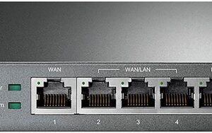 tp-link TL-R470T+ 5-Port Multi-WAN Loadbalance Breitbandrouter LAN-Router