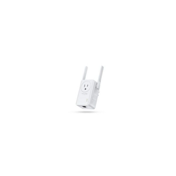 tp-link 300 Mbit/s-WLAN-Repeater mit integrierter Steckdose Netzwerk-Adapter