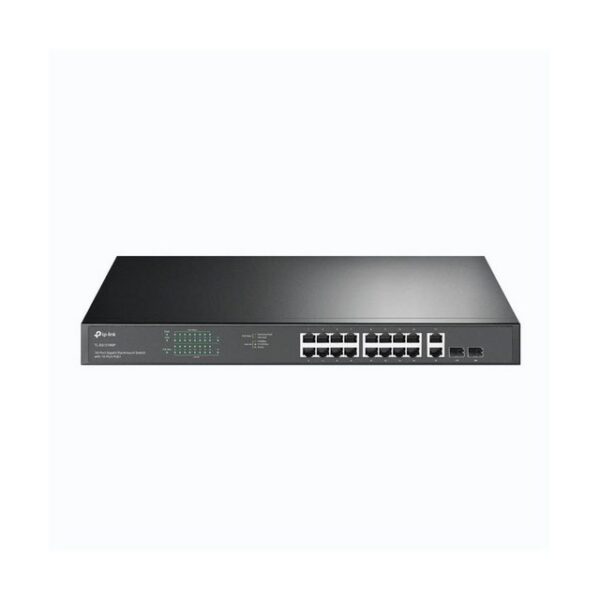 tp-link TL-SG1218MP - 18-Port Gigabit-Rackmount-Switch mit 16... Netzwerk-Switch