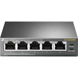 TP-LINK TL-SG1005P 5x Port Desktop Gigabit Ethernet Switch Unmanaged PoE