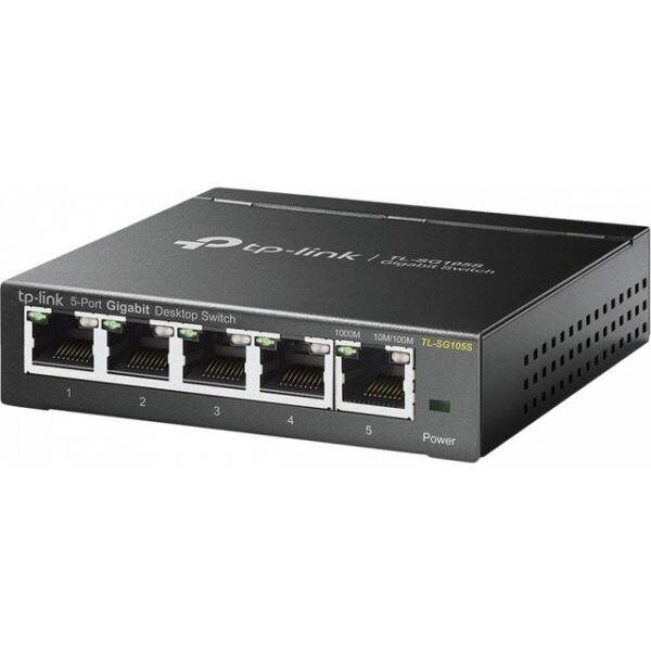 tp-link TP-Link TL-SG105S 5-Port-Gigabit-Switch für Netzwerke. Netzwerk-Switch (Energieeffiziente Technologie)