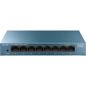 tp-link 8-Port Desktop Switch (10/100/1000Mbit/s Netzwerk-Switch