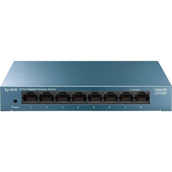 tp-link 8-Port Desktop Switch (10/100/1000Mbit/s Netzwerk-Switch