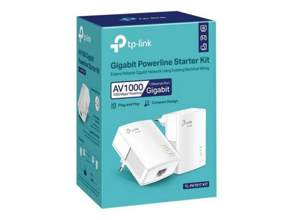 tp-link TP-LINK AV1000 Gigabit Powerline Starter Kit Netzwerk-Adapter