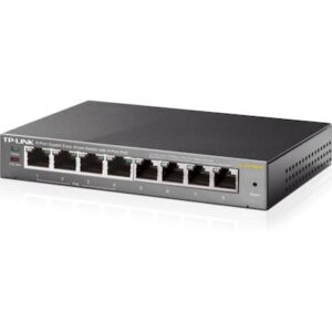 TP-LINK TL-SG108PE 8-Port Desktop Gigabit Easy Smart Switch mit 4x PoE IGMPv3