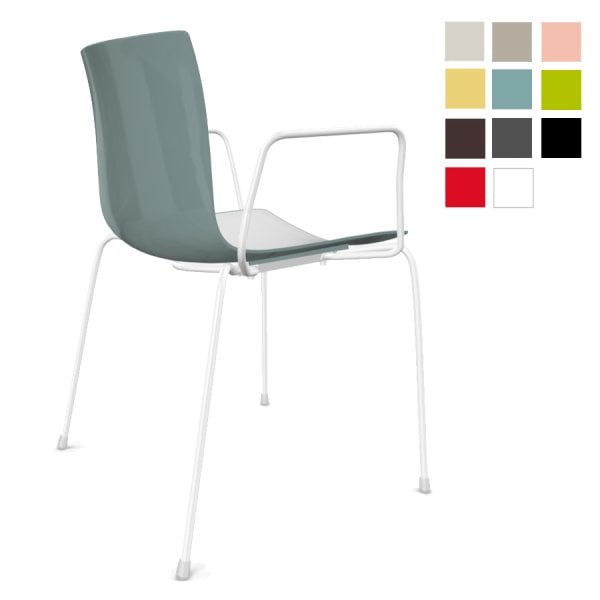 AKTION: Arper CATIFA 46 0251 Outdoor Vierfuß bicolor - viele Farben