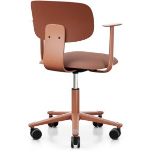 HAG Tion 2140 Bürostuhl Chestnut mit Armlehnen - Sitz Stoff Cura - Rückenscha...