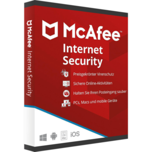 McAfee Internet Security 2024 (Jahr(e): 1 Jahr / Gerät(e): 10 Geräte)0731944688251