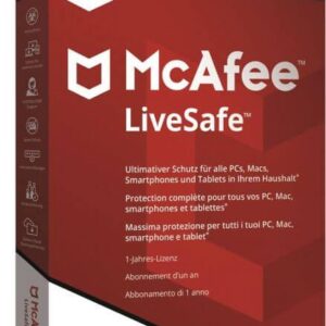 McAfee LiveSafe 2024 - Unbegrenzte Geräte0734135137934